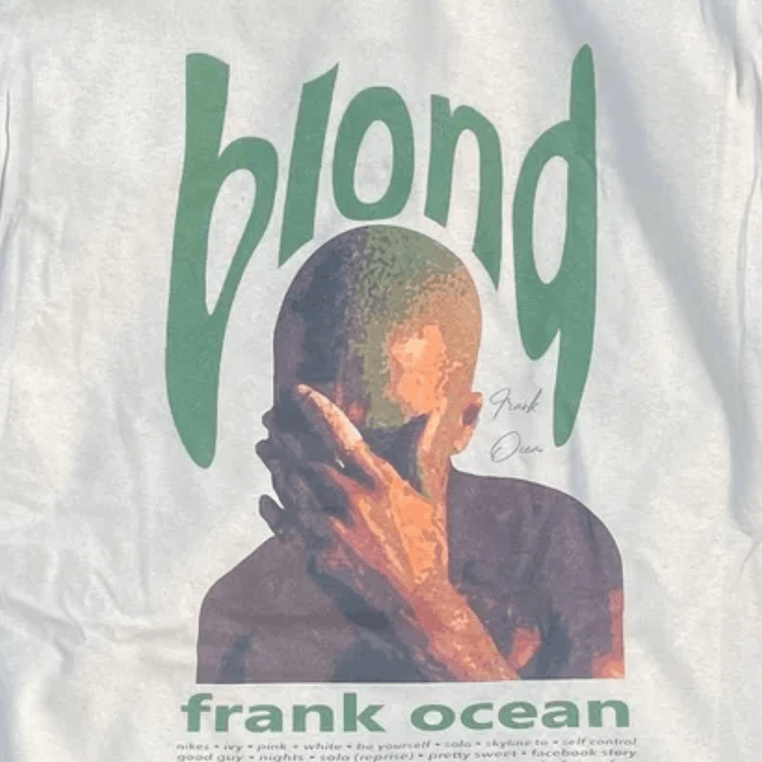 Rap Tees × Vintage Blond T shirt, Frank Shirt, Rap Shirt, Streetwear Shirt Size US L / EU 52-54 / 3 - 2 Thumbnail