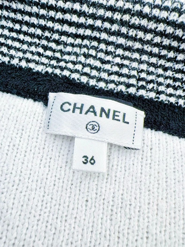 Chanel Chanel 23P white towel material lapel long sleeves Size XS / US 0-2 / IT 36-38 - 4 Thumbnail