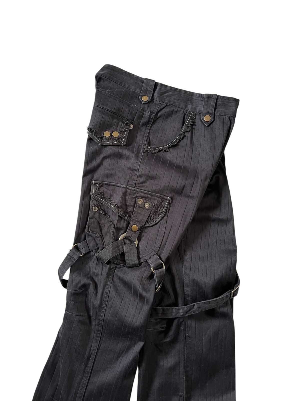 Japanese Brand Apestein 🇯🇵 Bondage Cargo Pants Size US 33 - 12 Thumbnail