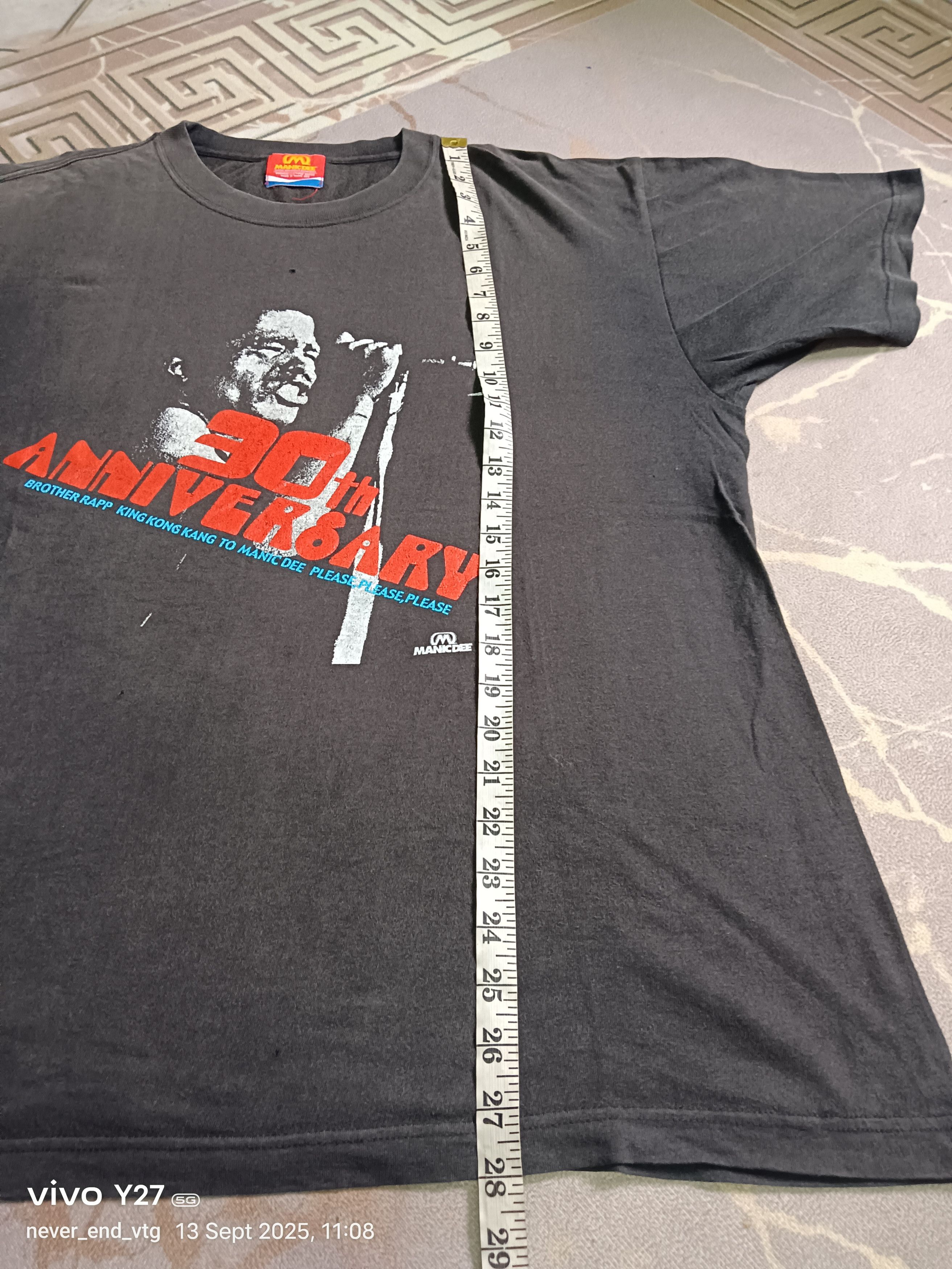 Vintage VINTAGE MANIC DEE 30th ANNIVERSARY BROTHER RAPP Size US L / EU 52-54 / 3 - 8 Thumbnail