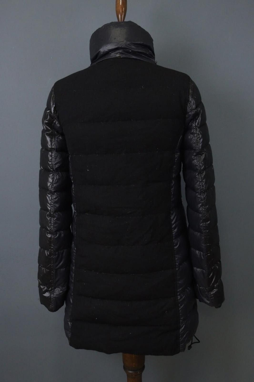 Duvetica Duvetica Black Wool Mock Neck Zip Puffer Jacket Size 44 Size M / US 6-8 / IT 42-44 - 9 Thumbnail