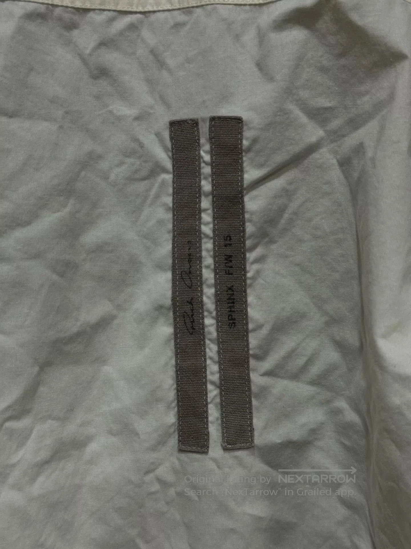 Rick Owens Rick Owens Collarless White Shirt. Size US L / EU 52-54 / 3 - 7 Thumbnail