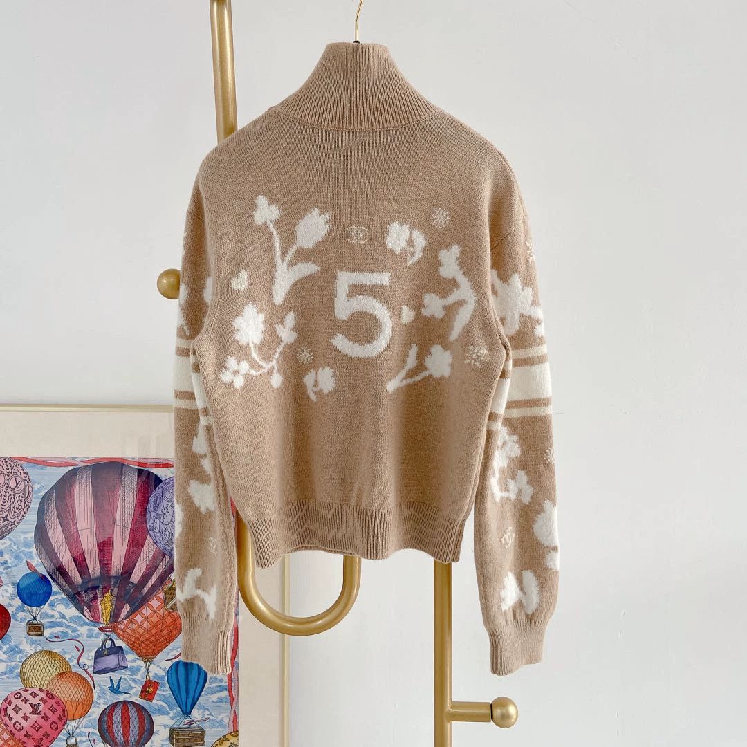 Chanel Chanel Ski Camel Turtleneck Sweater 36 Pre-owned Size XS / US 0-2 / IT 36-38 - 3 Thumbnail