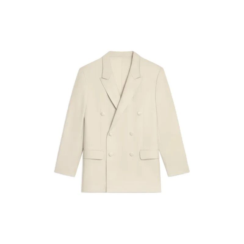 Celine o1bcso1str0225 2V10J089I Silk Pnama Jude Jacket in Beige Size M / US 6-8 / IT 42-44 - 1 Thumbnail