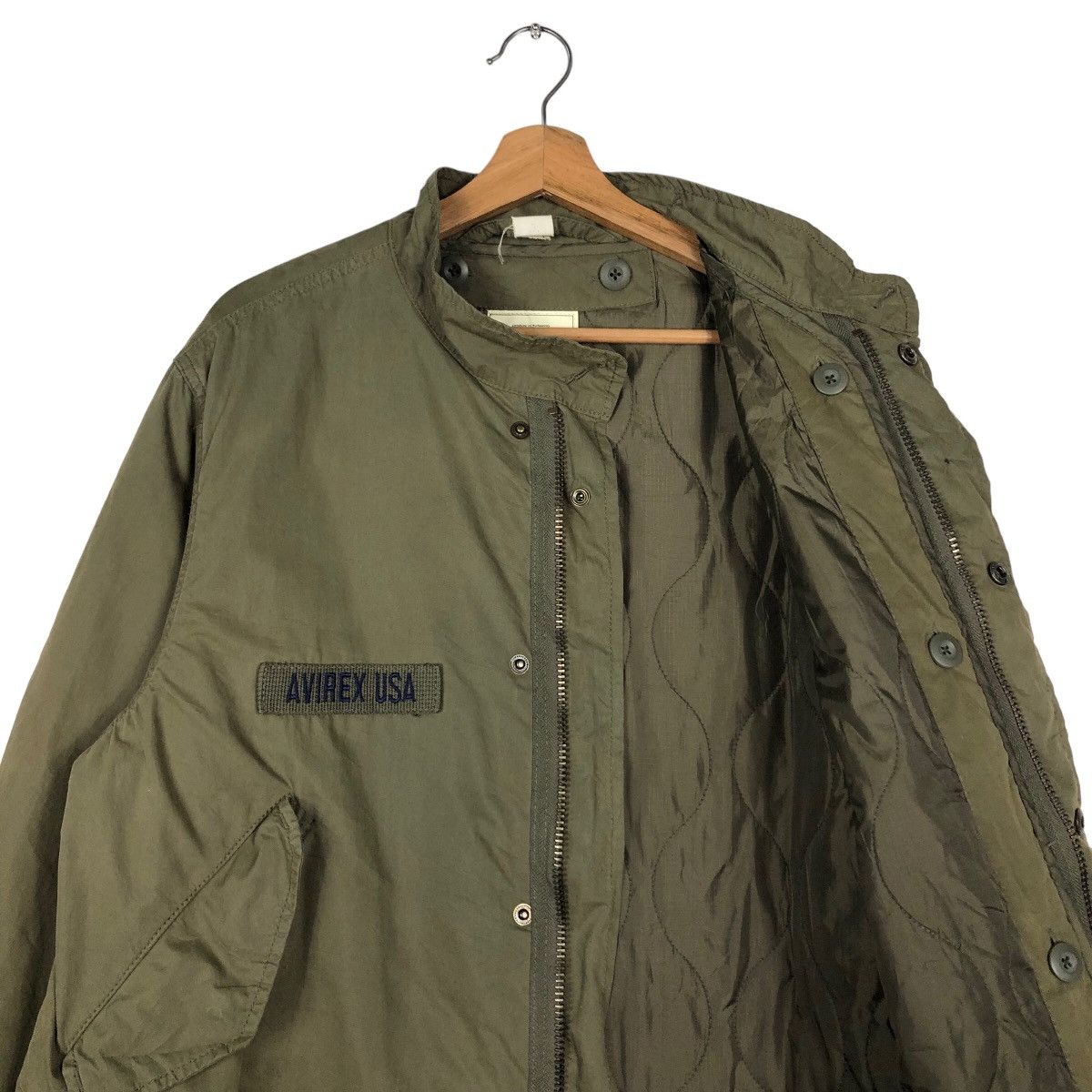 Avirex 🔥Vintage Parka Fish Tail Jacket Avirex USA Buzz Ricksons Size US XL / EU 56 / 4 - 12 Thumbnail