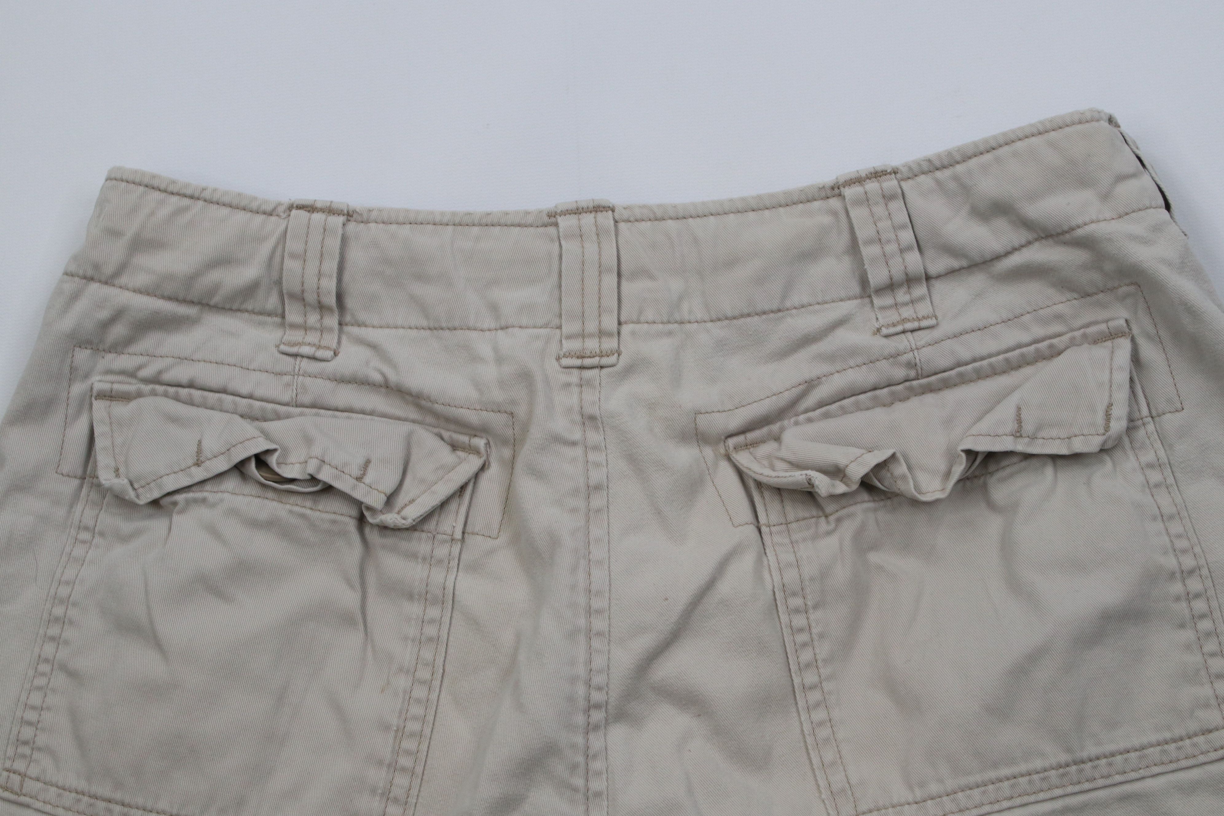 Abercrombie & Fitch Vintage 90s Y2K Abercrombie & Fitch Heavy Chino Shorts Beige Size US 30 / EU 46 - 11 Thumbnail