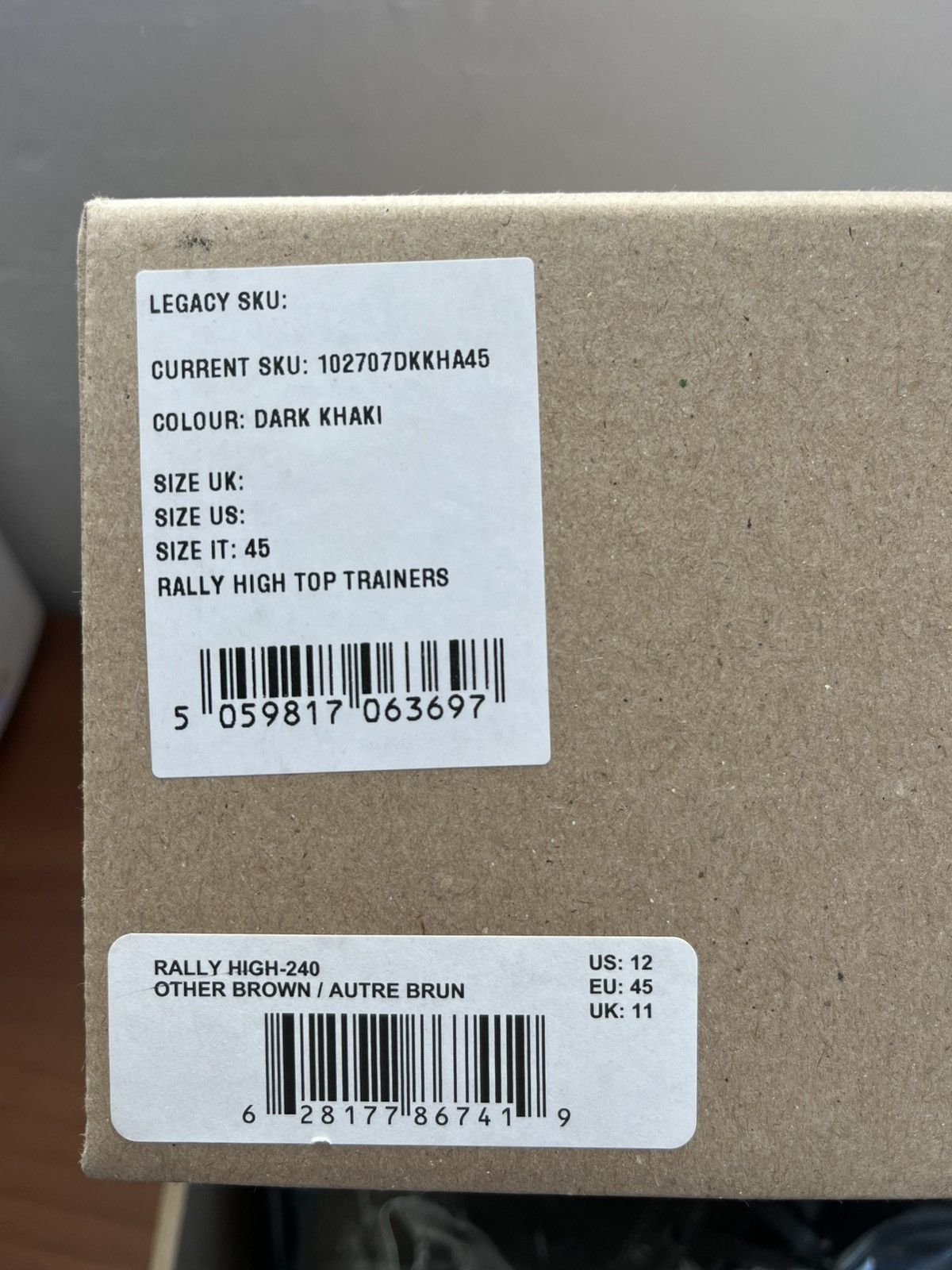 Belstaff Rally High Top Sneakers Size US 12 / EU 45 - 4 Thumbnail