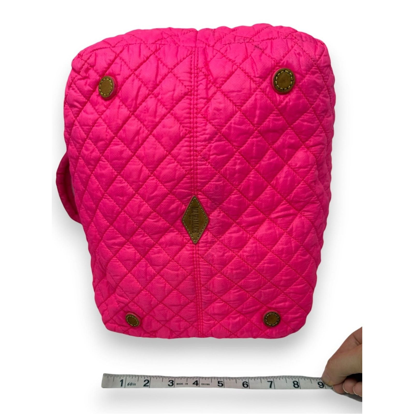 MZ Wallace MZ Wallace Small Metro Quilt Neon Pink Fluorescent Tote Bag Size ONE SIZE - 13 Thumbnail