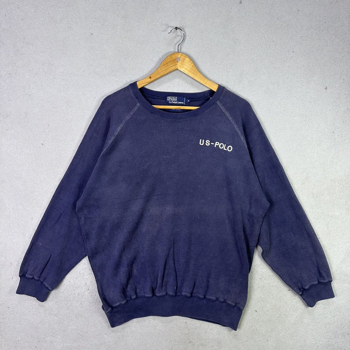 Polo Ralph Lauren Vintage Ralph Lauren Polo US-POLO Sweatshirt Size US XL / EU 56 / 4 - 1 Thumbnail