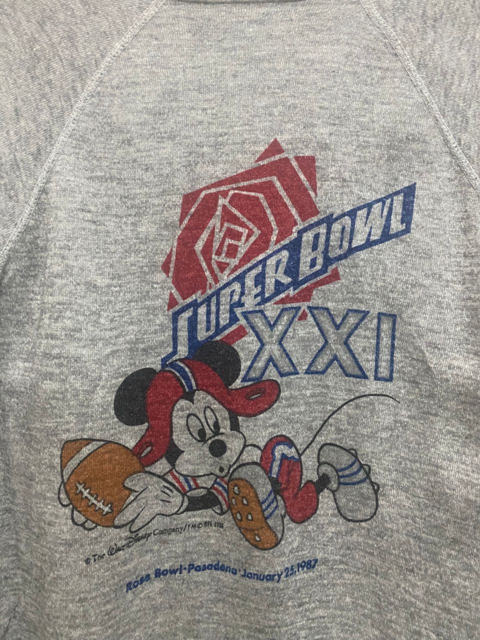 Vintage Vintage 1980s Mickey Superbowl XXI Size US S / EU 44-46 / 1 - 3 Thumbnail