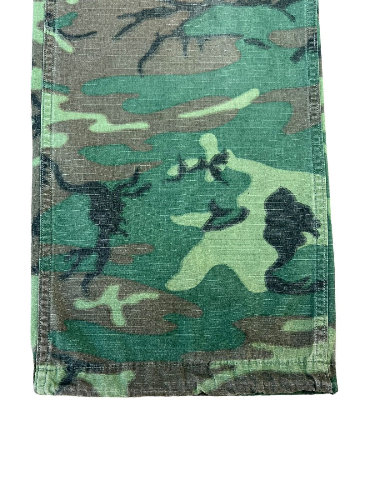 Vintage 60s 70s Nam War ERDL Camo Ripstop Poplin Trouser Pant Size US 32 / EU 48 - 12 Thumbnail