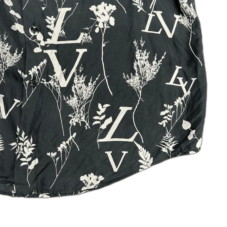 Louis Vuitton Louis Vuitton Long Sleeve Shirt with Floral Print Size US M / EU 48-50 / 2 - 1 Thumbnail