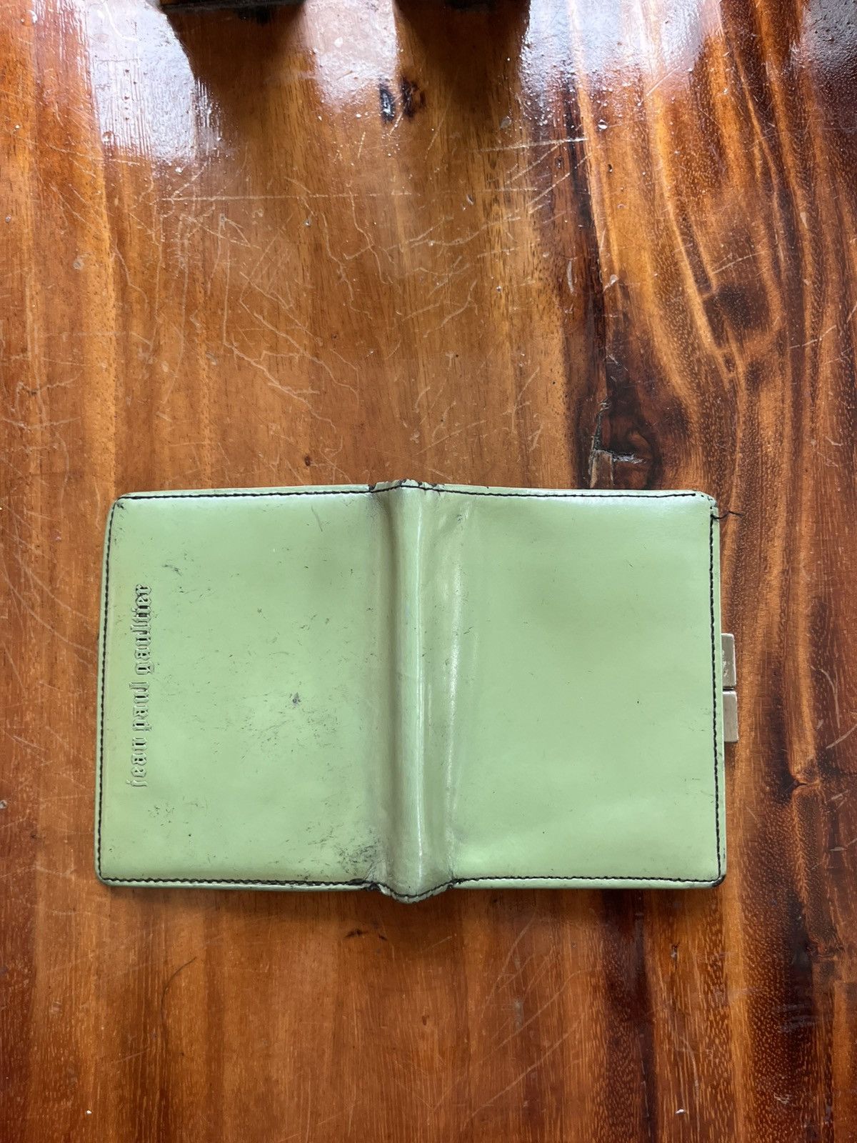 Jean Paul Gaultier × Vintage Jean-Paul Gaultier Women's Green Wallet-purses Size ONE SIZE - 6 Thumbnail