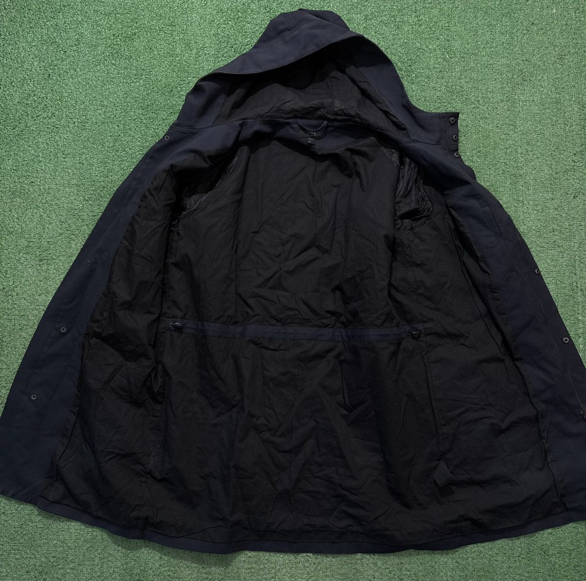 Cos COS Navy Coat Parka Men Size US L / EU 52-54 / 3 - 3 Thumbnail