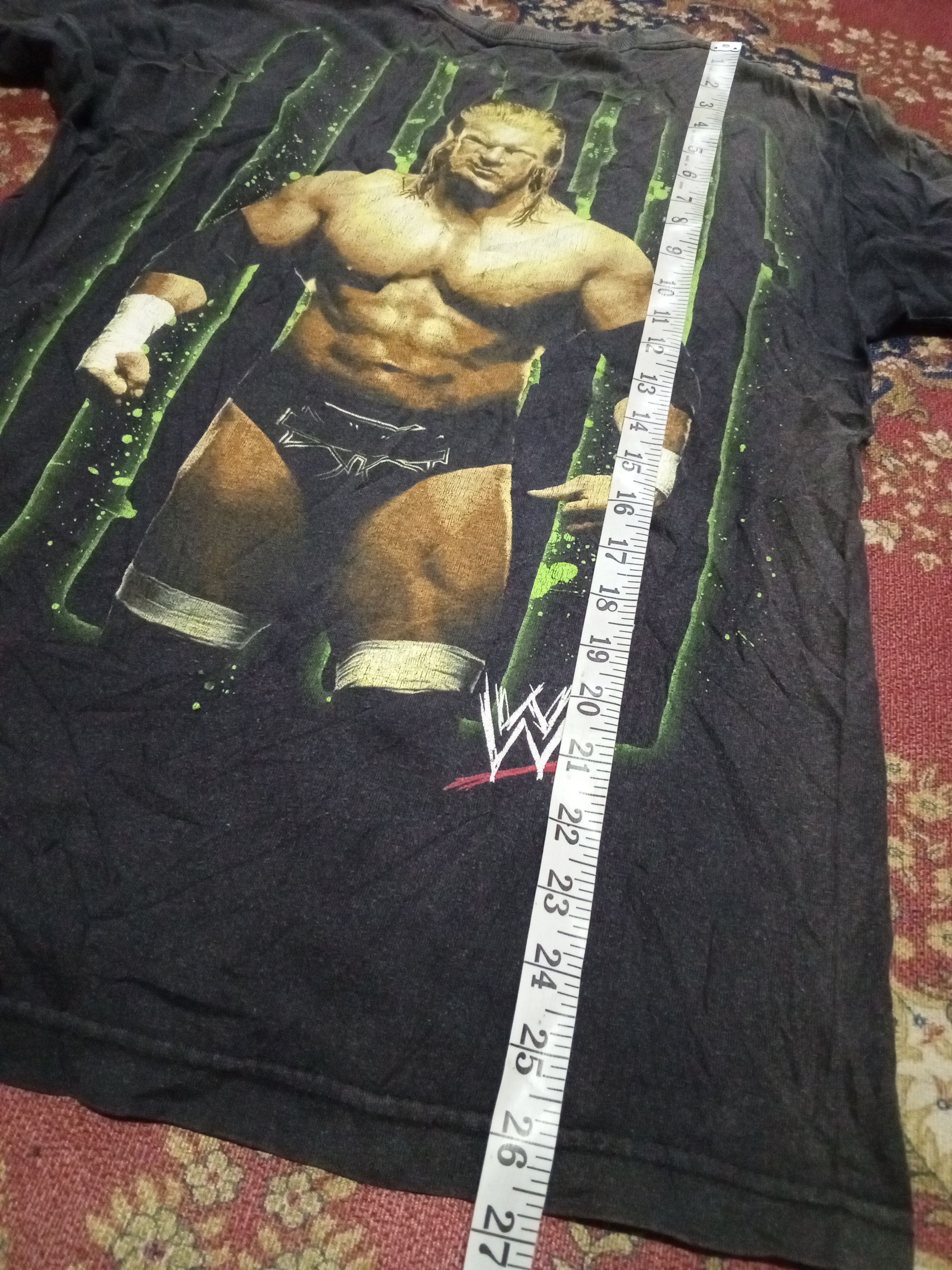 WWE Y2K VTG - WWE ( TRIPLE H ) RARE TSHIRT Size US M / EU 48-50 / 2 - 7 Thumbnail