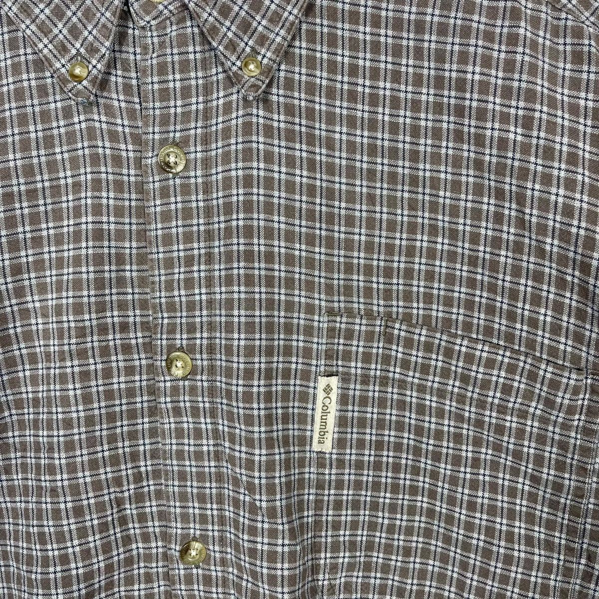 Columbia Columbia Vintage Button Down Shirt Brown Check Plaid Size US XL / EU 56 / 4 - 5 Thumbnail