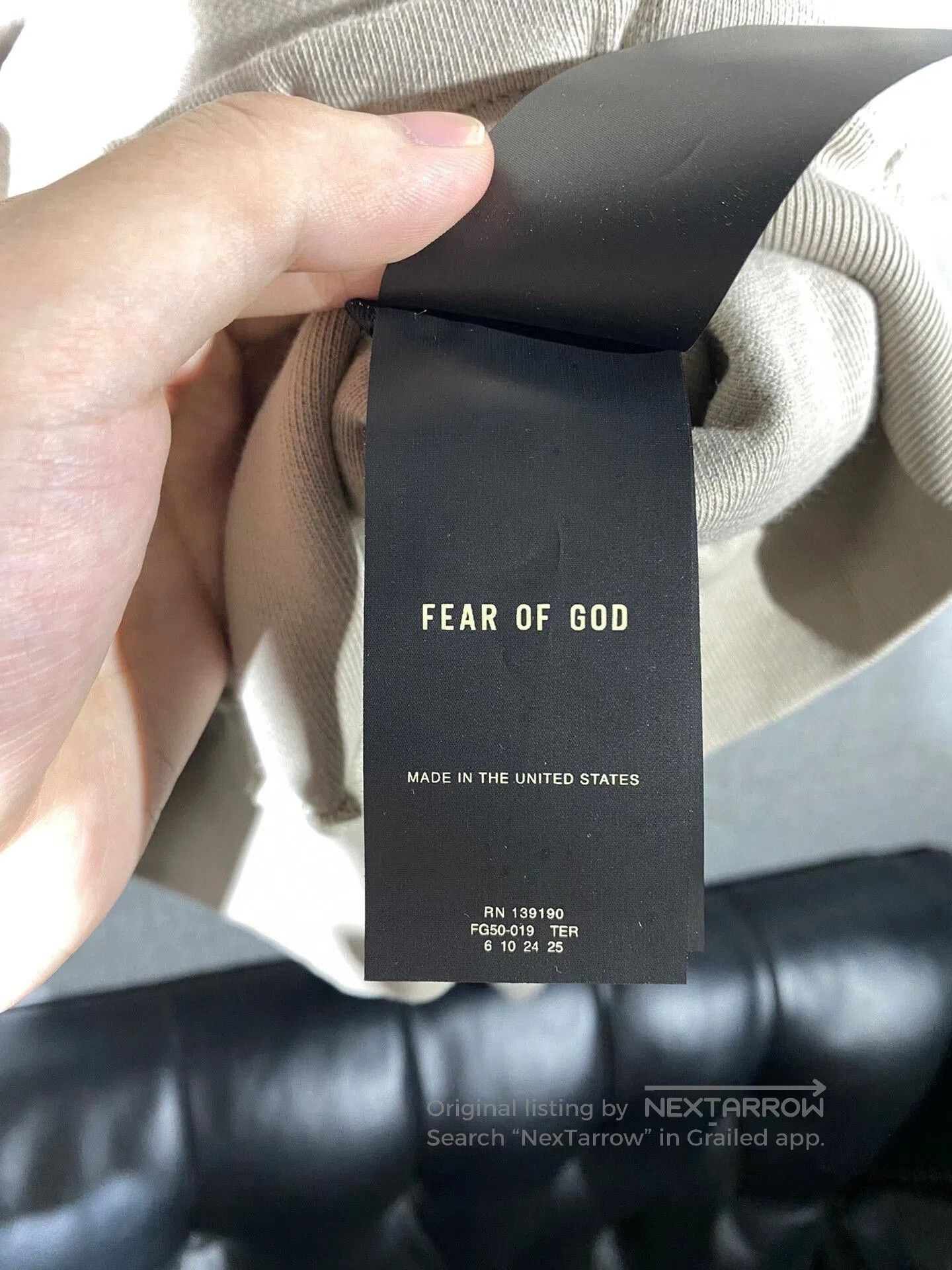 FOG fear of god fog oversized sweatshirt. Size US XS / EU 42 / 0 - 8 Thumbnail
