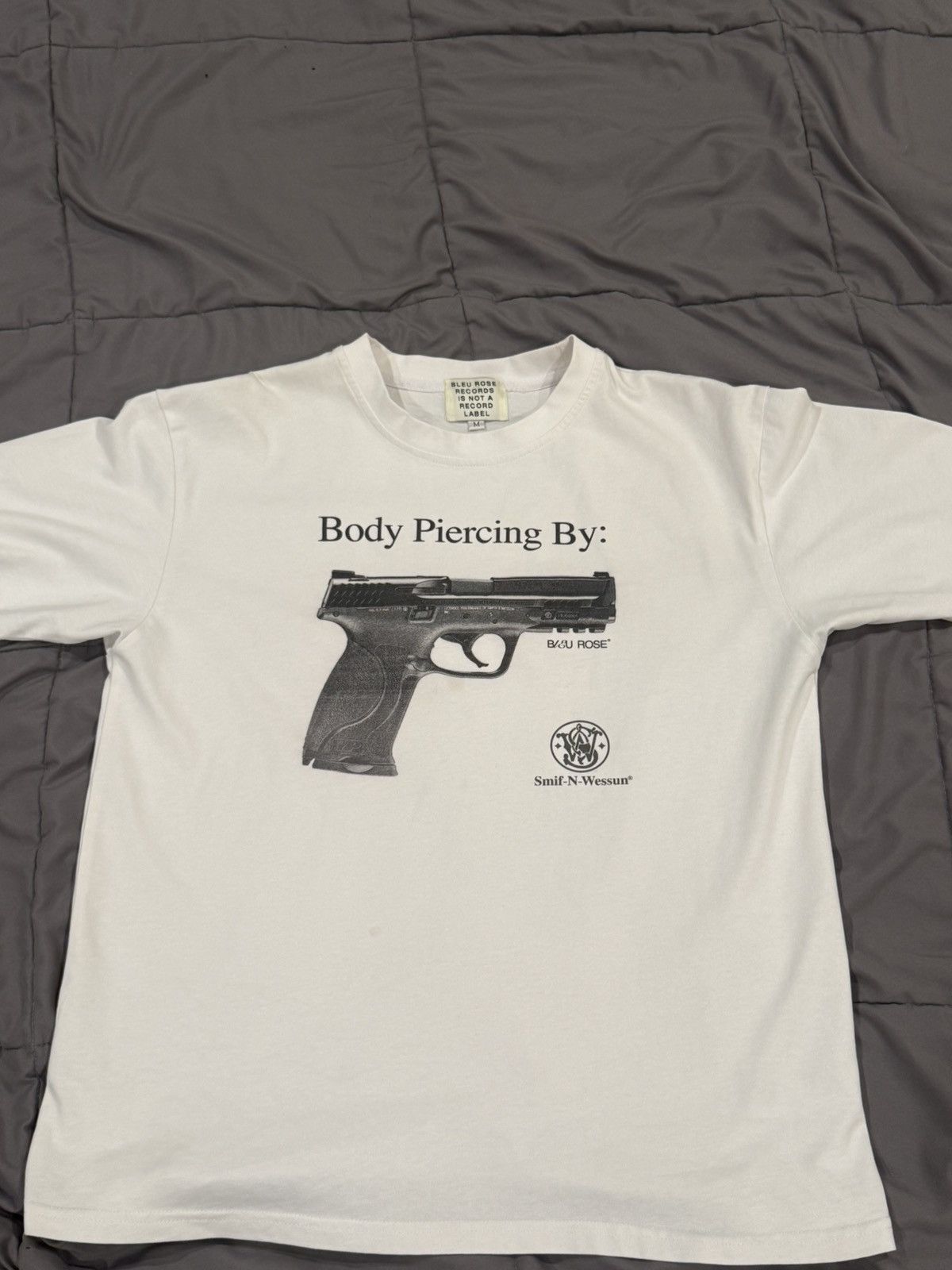 Other Bleu Rose Records Body Piercing T-Shirt Size US M / EU 48-50 / 2 - 1 Thumbnail