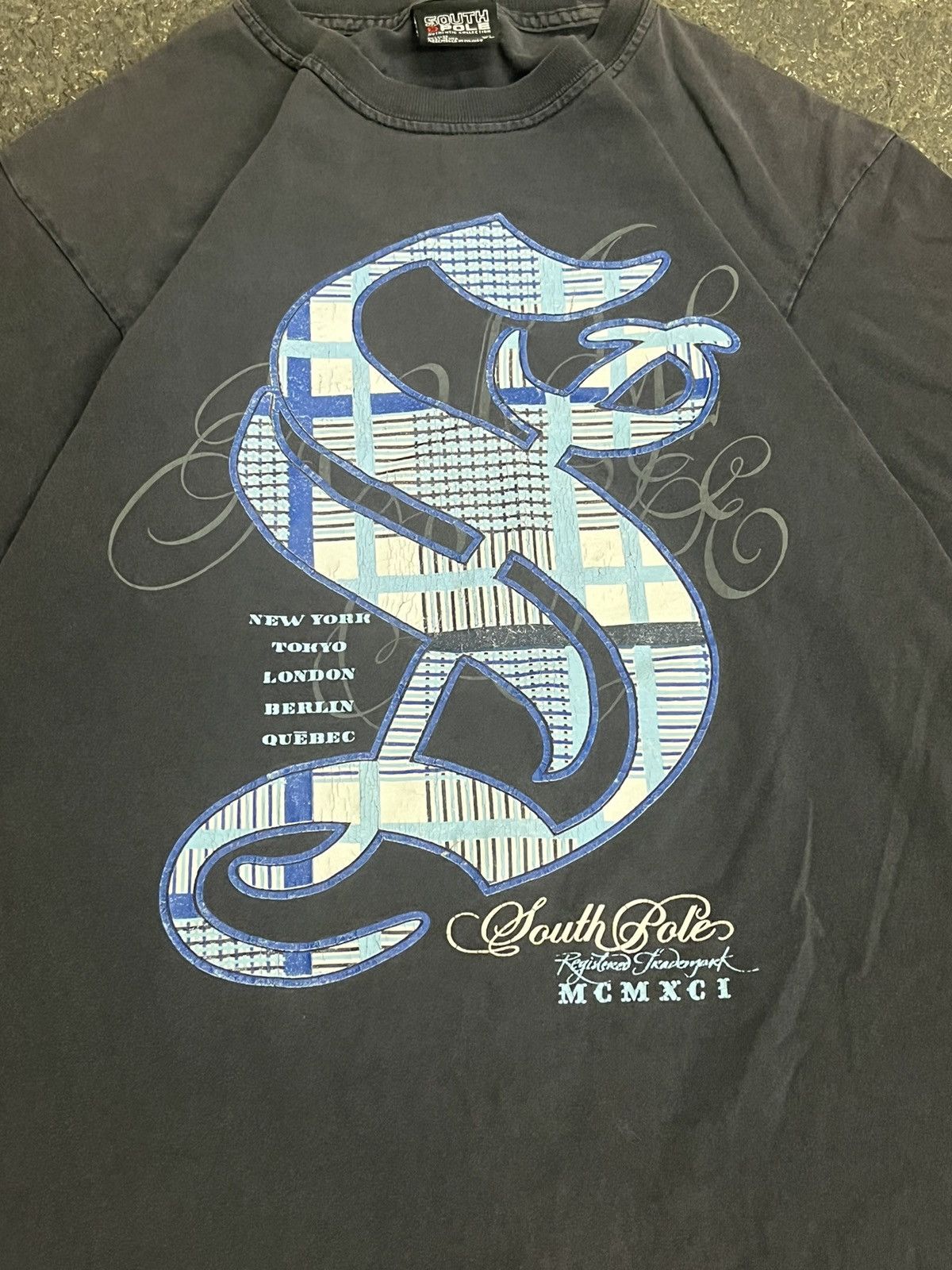 Southpole × Vintage Southpole y2k streetwear tee shirt hiphop rare skater faded Size US XL / EU 56 / 4 - 4 Thumbnail