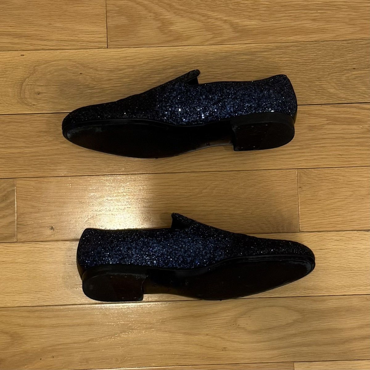 Jimmy Choo Jimmy Choo Sloane Course Glitter Degrade Loafers US 9 Size US 9 / EU 42 - 5 Thumbnail
