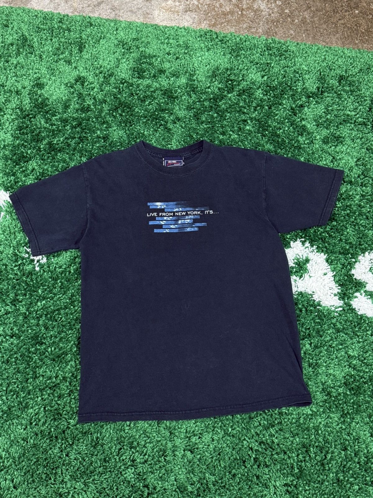 Vintage RARE Vintage SNL Saturday Night Live NBC Tee Medium Navy Size US M / EU 48-50 / 2 - 2 Thumbnail