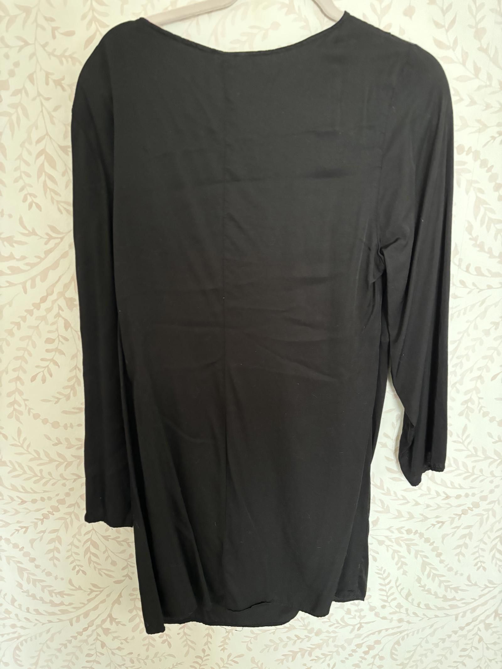 H&M NWOT Stylish Black Knot Dress by H&M - Size L Size L / US 10 / IT 46 - 4 Thumbnail