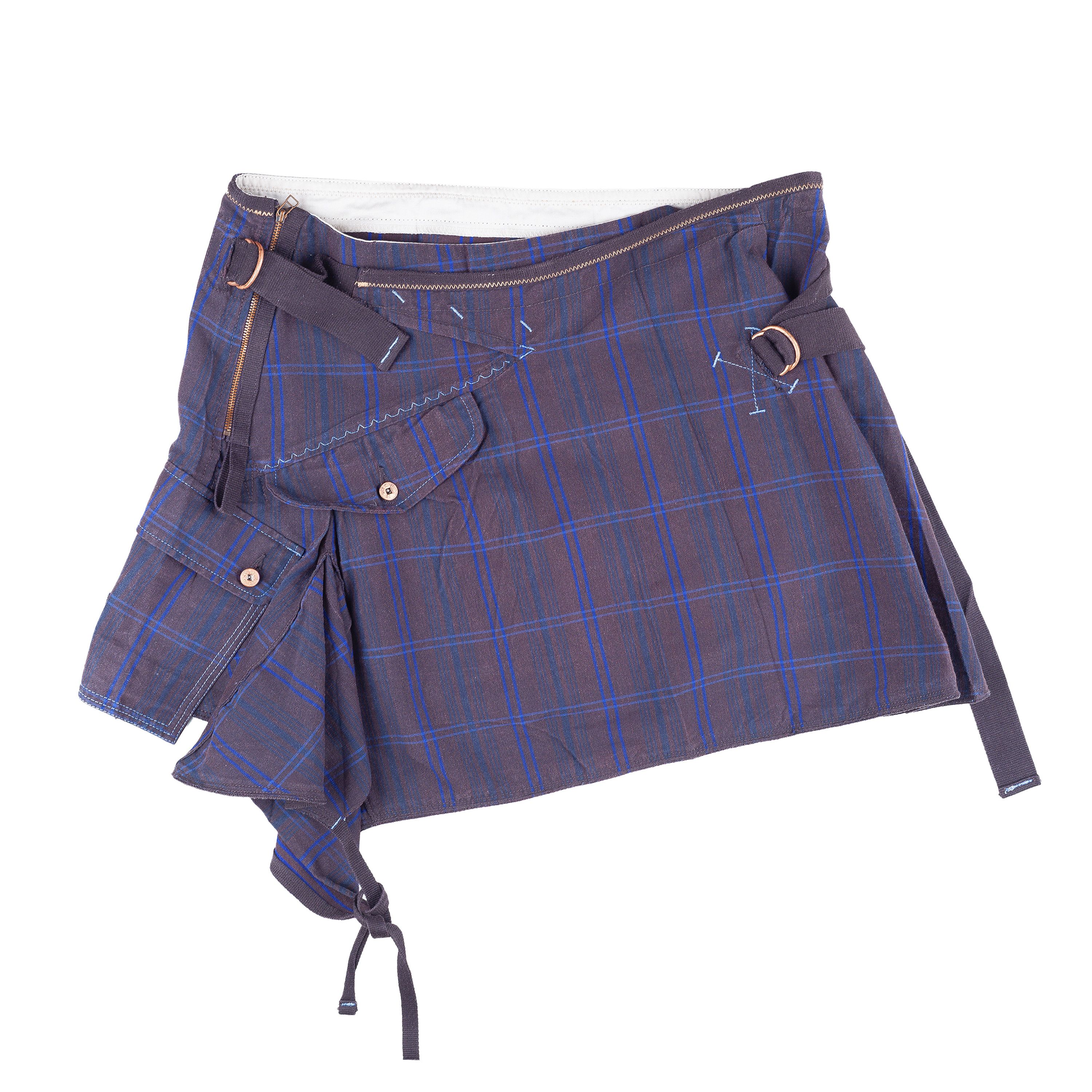 Marithe + Francois Girbaud Marithé François Girbaud Vintage Tartan Skirt (M) Size 28" / US 6 / IT 42 - 1 Thumbnail