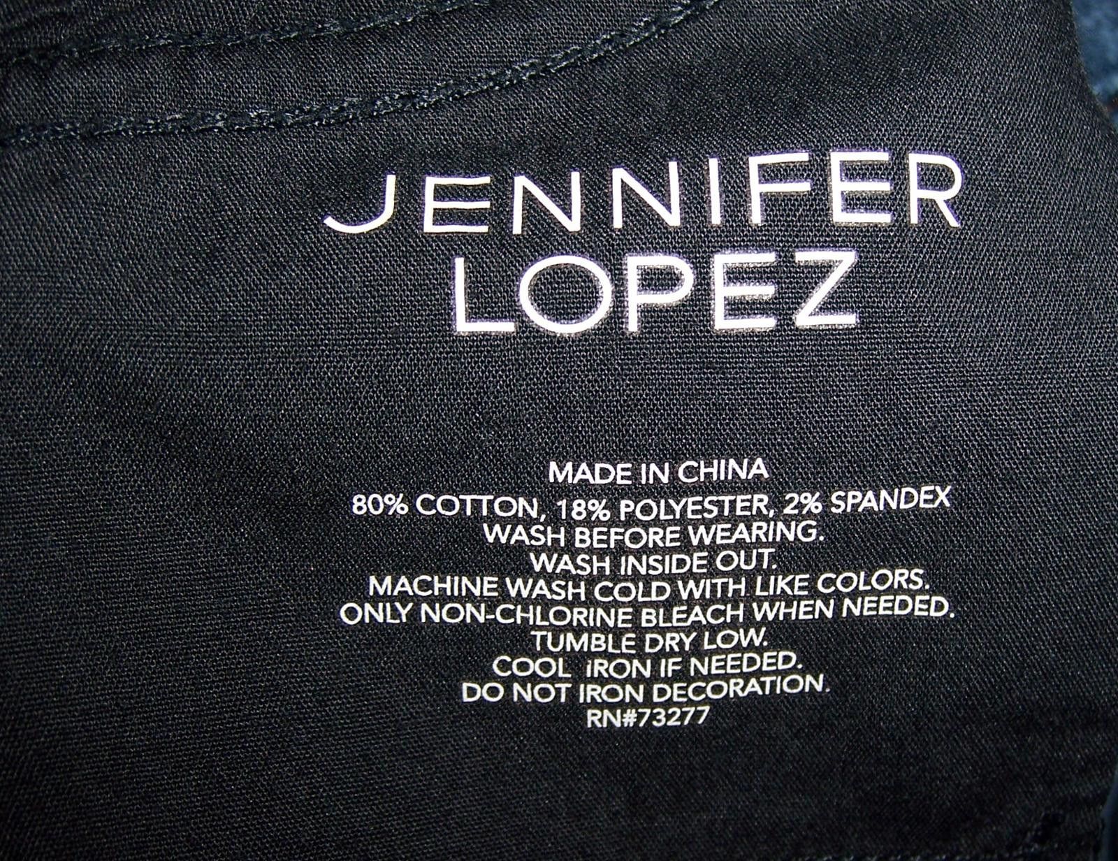 Jennifer Lopez Jennifer Lopez Women's 8 Bootcut Blue Denim Jeans - Mid-Rise Size 30" / US 8 / IT 44 - 5 Thumbnail