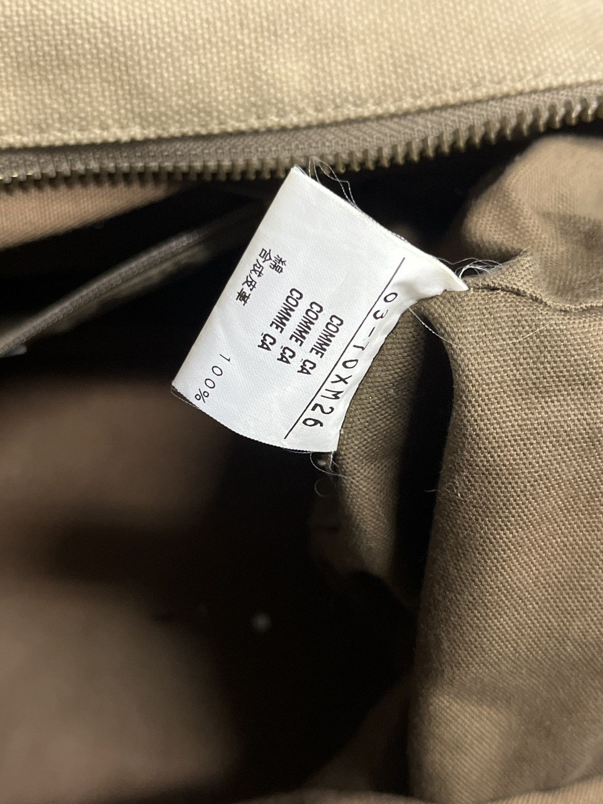 If Six Was Nine Vintage Comme Ca Duck Canvas Duffle Bowling Boston Bag Size ONE SIZE - 3 Thumbnail