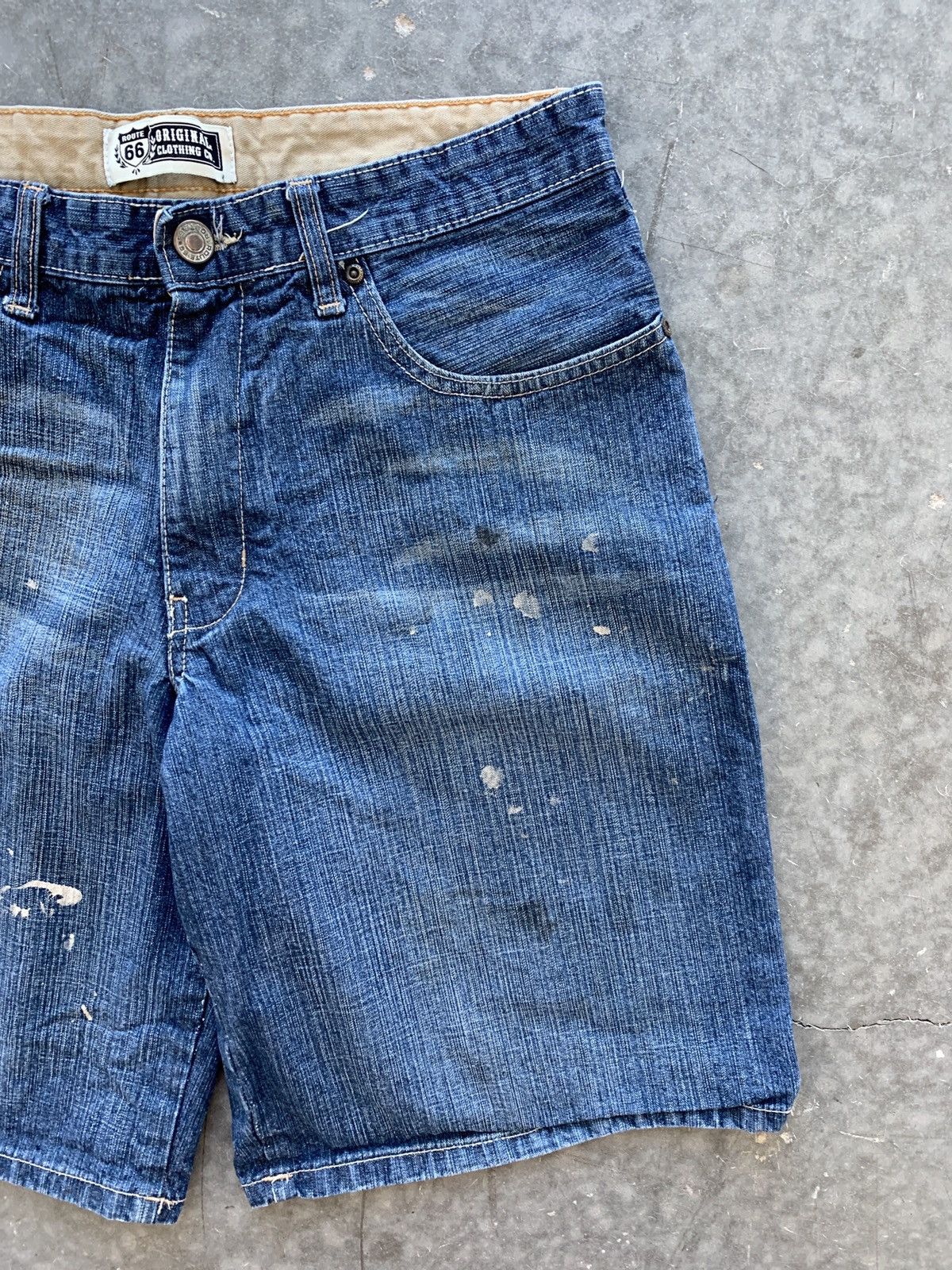 JNCO × Southpole × Vintage Crazy Vintage Y2K Southpole Style Painter Shorts Skater Size US 32 / EU 48 - 3 Thumbnail
