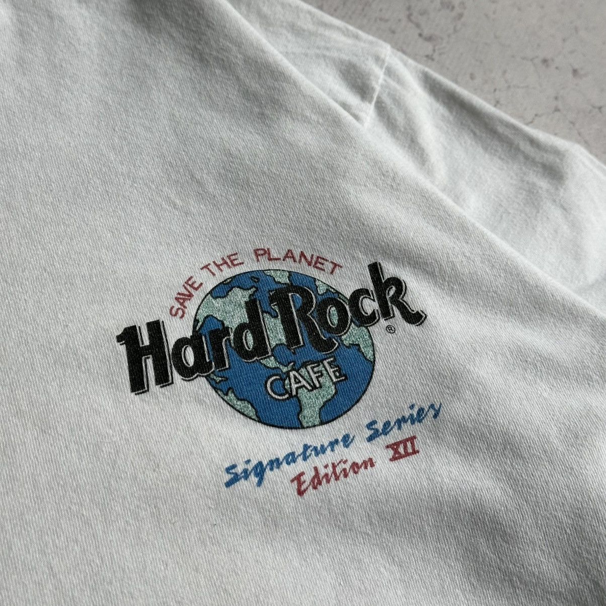 Hard Rock Cafe Vintage 1995 Hard Rock Cafe Sting Signature Series Tee Size US L / EU 52-54 / 3 - 9 Thumbnail