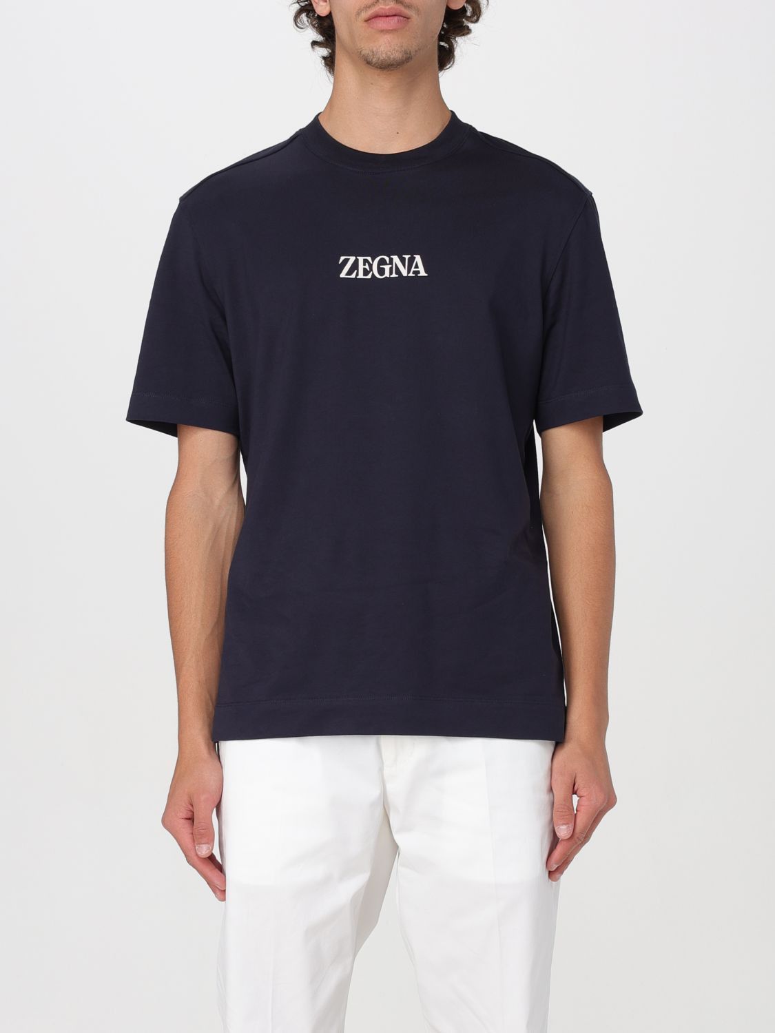 image of Ermenegildo Zegna Zegna T-Shirt Men Black (Size Large)