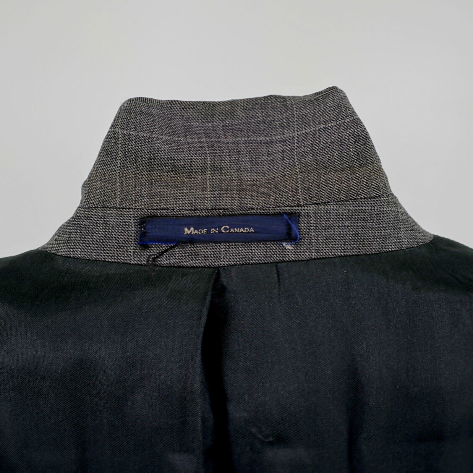 Ralph Lauren Ralph Lauren Wool Gray Sharkskin Windowpane 42R Or 44R Slim Size 42R - 13 Thumbnail