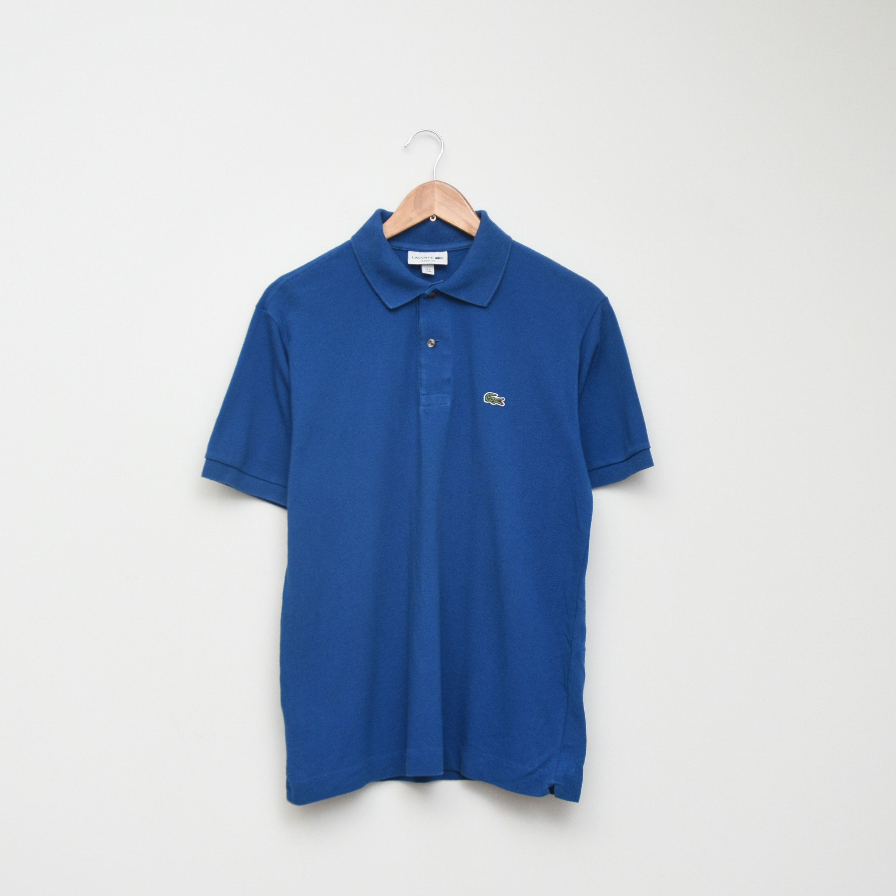 Lacoste Lacoste Men's Classic Fit Polo Shirt Blue Size 4 / US M Size US M / EU 48-50 / 2 - 1 Thumbnail