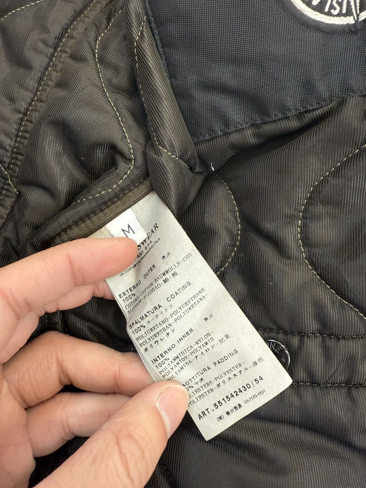 Stone Island Archive ‘07 Stone Island mussola gommata jacket Size US M / EU 48-50 / 2 - 8 Thumbnail