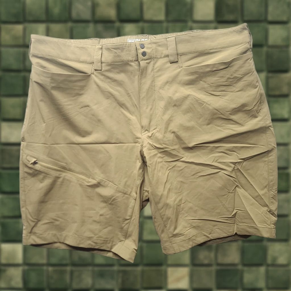 Vintage Duluth Alaskan Hardgear Shorts Mens 40 Cargo Regular Fit Green Nylon Spandex Outdoor Water Resistant Pockets Quick Dry Size US 40 / EU 56 - 1 Thumbnail