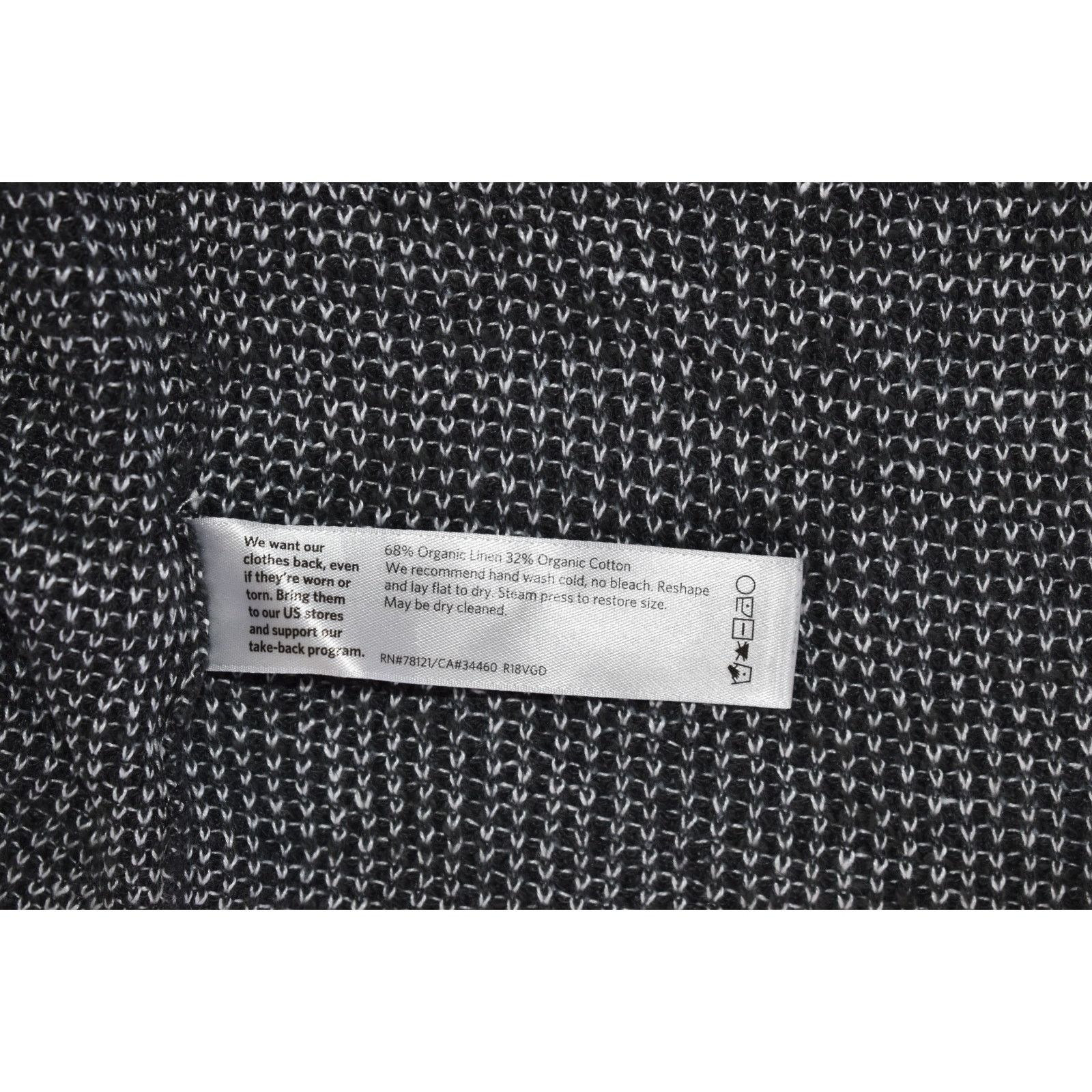 Eileen Fisher EILEEN FISHER Org Linen Organic Cotton Box Top Sweater Sz S Size S / US 4 / IT 40 - 8 Thumbnail
