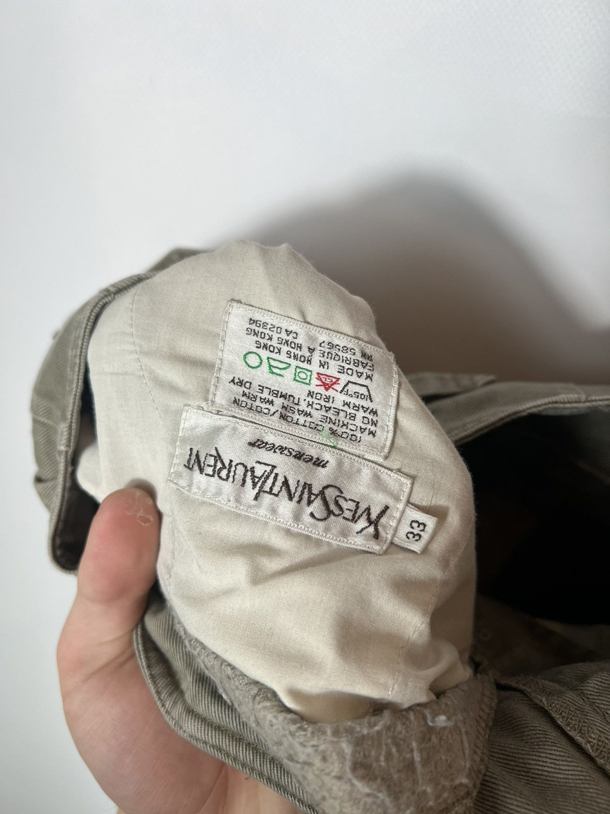 Yves Saint Laurent Vintage 90s rare Yves Saint Laurent Pants Size 33 Size US 33 - 10 Thumbnail