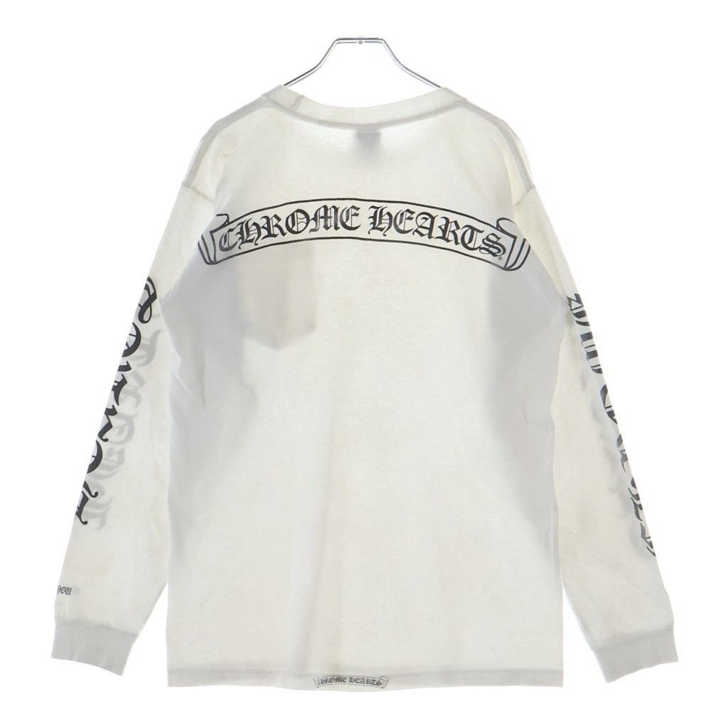 トップス old chrome hearts long tee Chrome Hearts Chrome Hearts Old Long Sleeve T-Shirt | Grailed