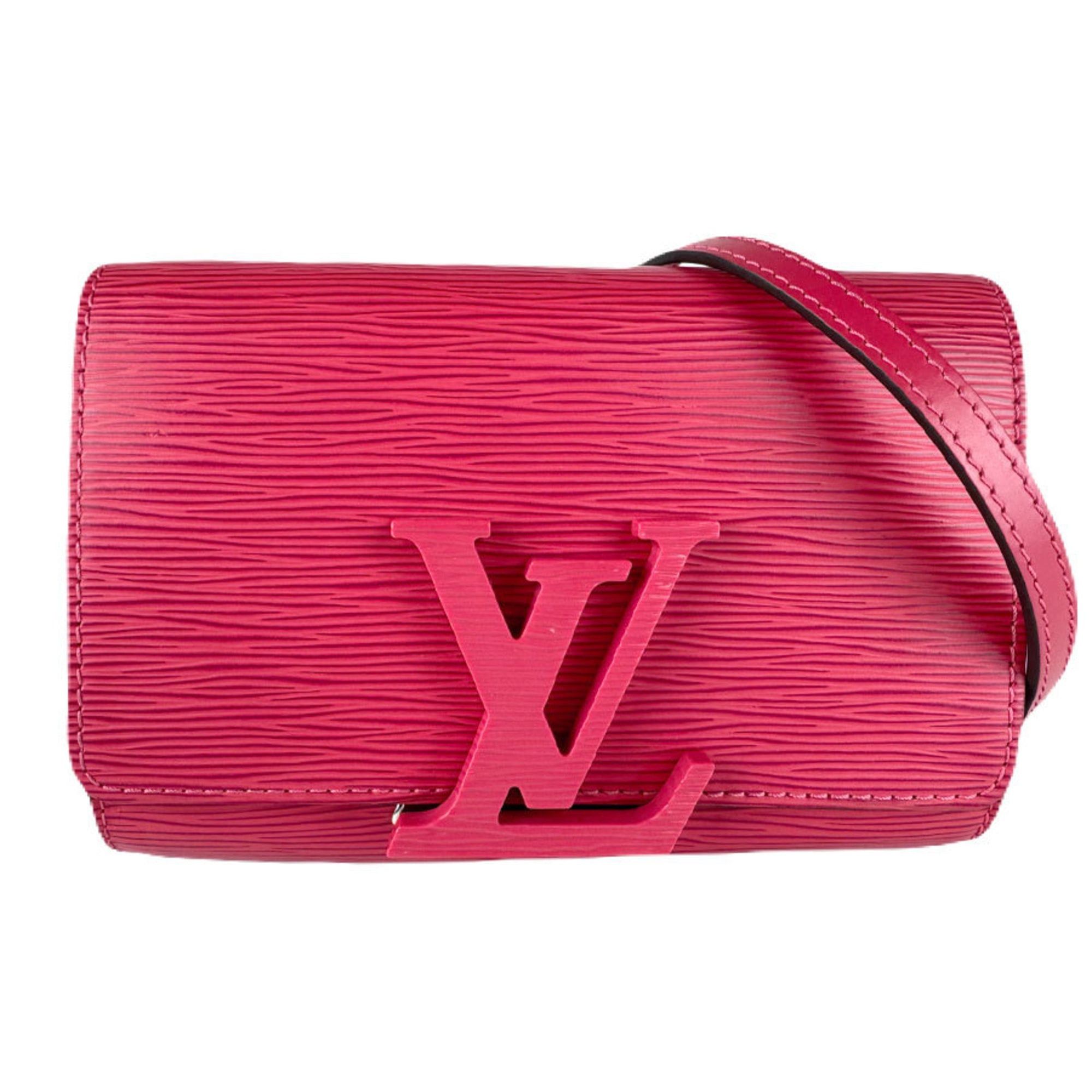 Louis Vuitton Louis Vuitton Shoulder Bag Epi Pochette Louise PM Leather Pink Silver Women's M41105 Free Shipping z8943 Size ONE SIZE - 1 Thumbnail