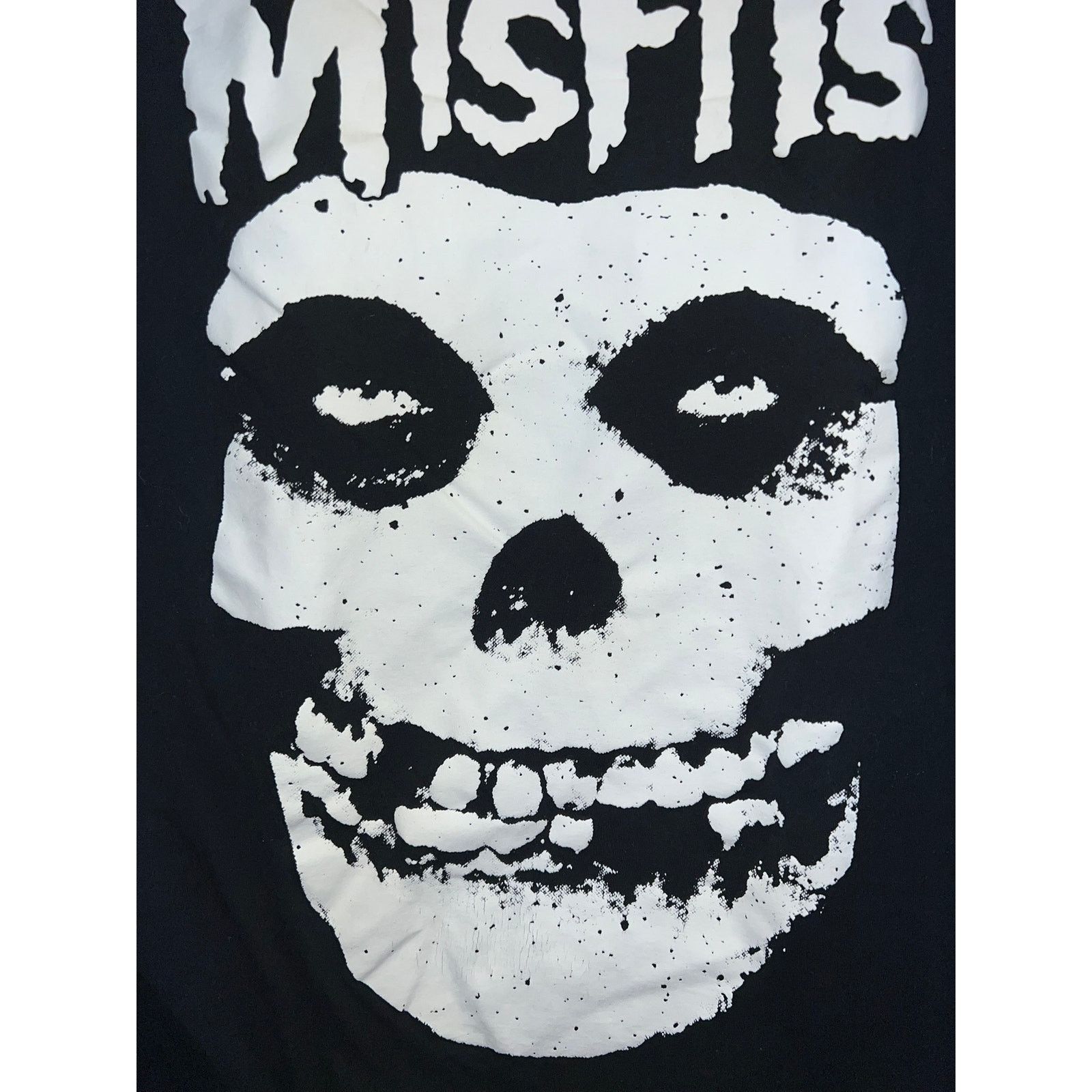 Misfits Misfits Skull Shirt Fiend Black White Skeleton Band Tour Tee Size US M / EU 48-50 / 2 - 2 Thumbnail
