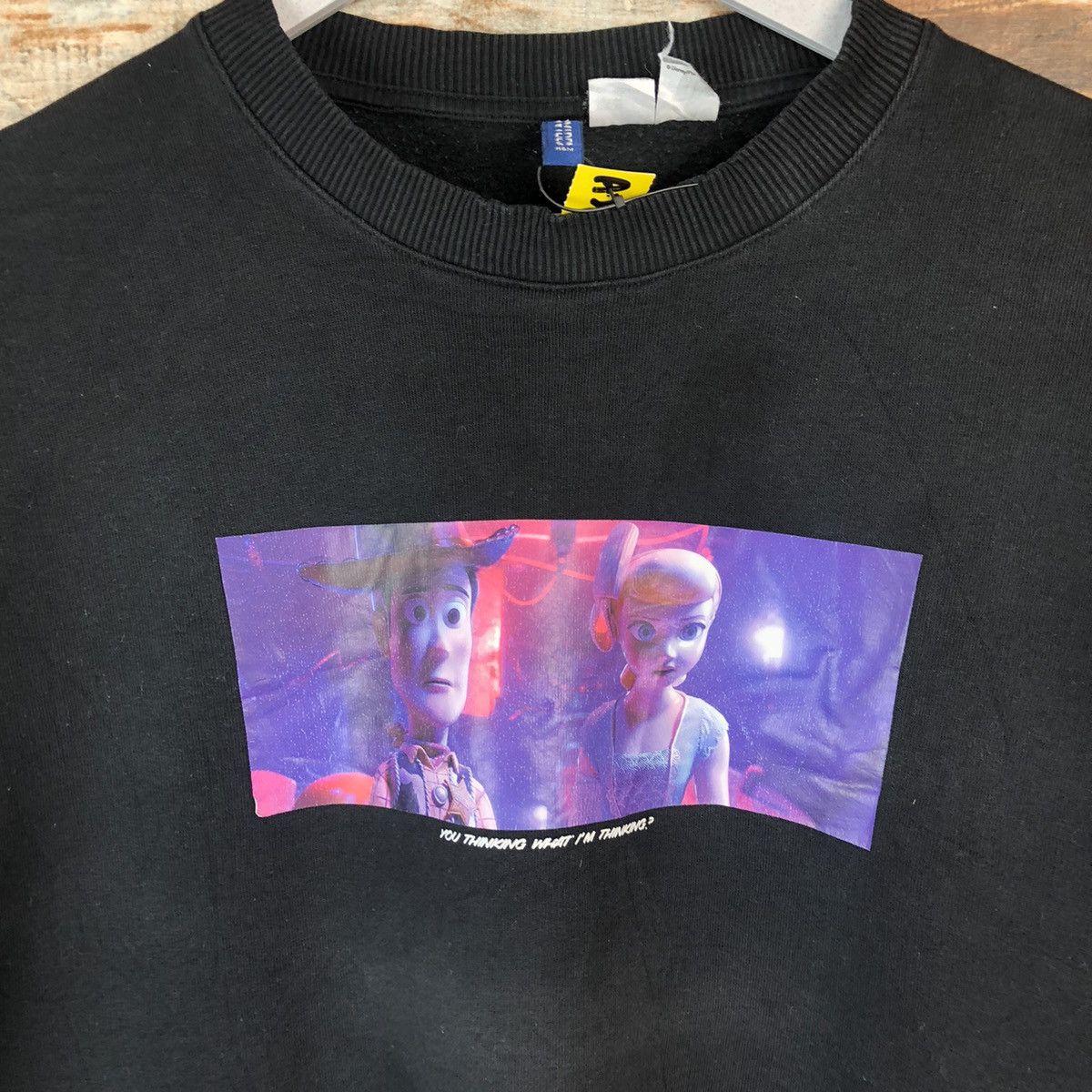 Cartoon Network × Disney × Vintage H&M Divided Disney Toy Story Black Sweatshirt #A2036 Size US XS / EU 42 / 0 - 9 Thumbnail