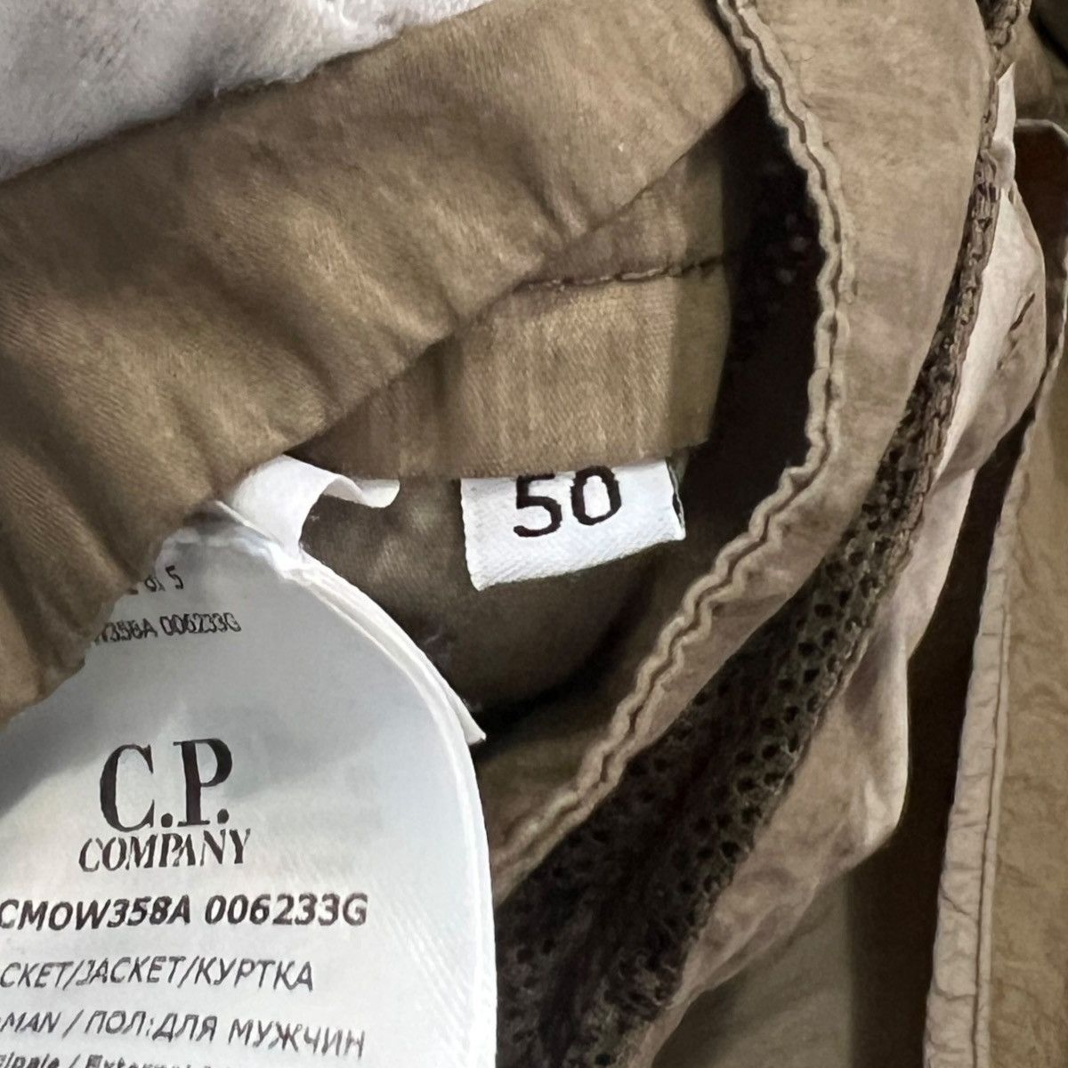 C.P. Company C.P. COMPANY Garment Dyed Multi-Pocket Cargo Jacket - Khaki Size US M / EU 48-50 / 2 - 15 Thumbnail