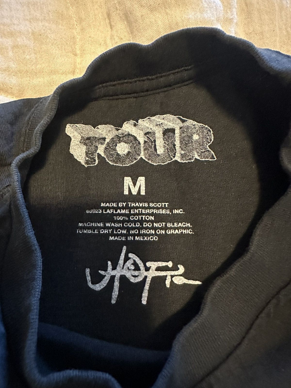 Travis Scott Travis Scott Utopia Tee Size US M / EU 48-50 / 2 - 3 Thumbnail