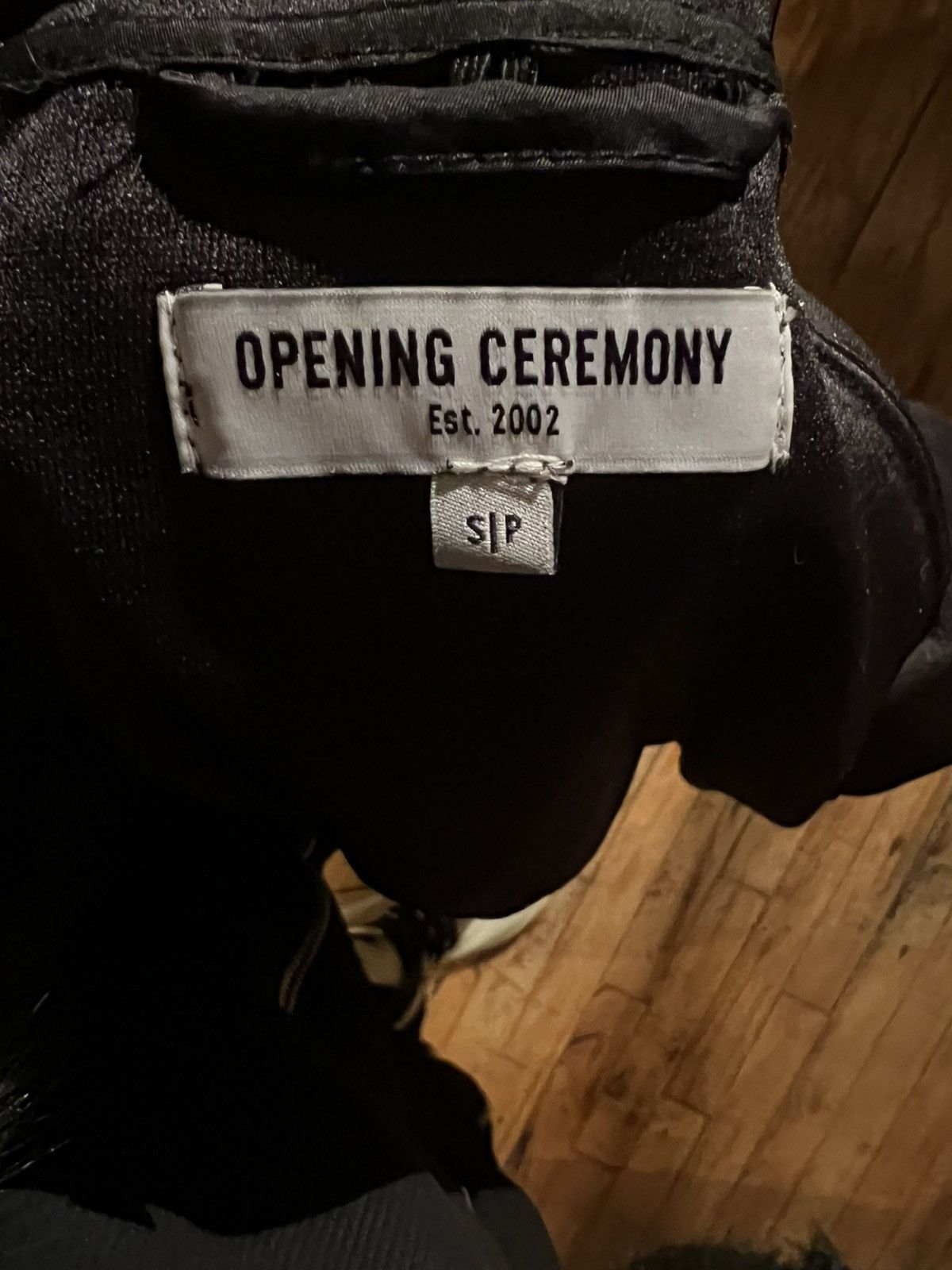 Opening Ceremony Opening Ceremony Black / Green Faux FurTrim Hood Parka Coat Size US S / EU 44-46 / 1 - 10 Thumbnail