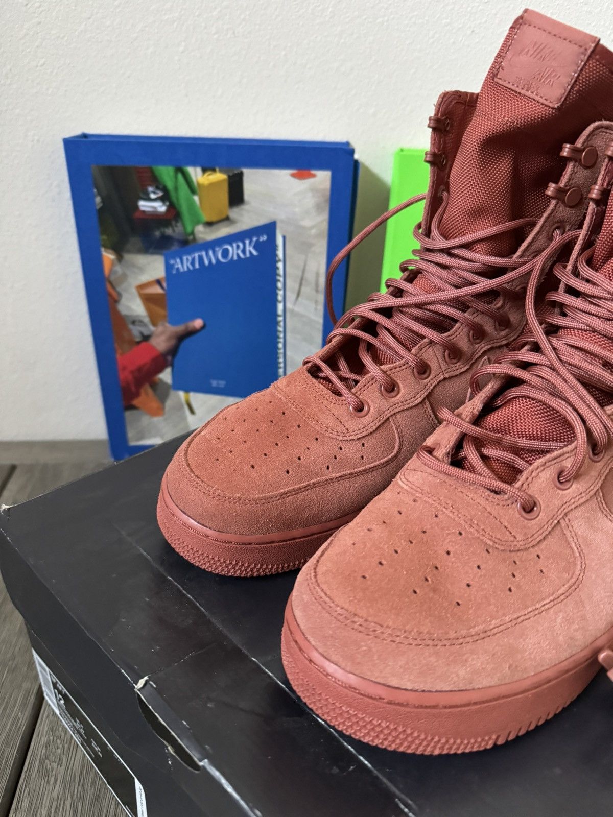 Nike Nike SF Air force High Dusty Peach Size US 12 / EU 45 - 2 Thumbnail