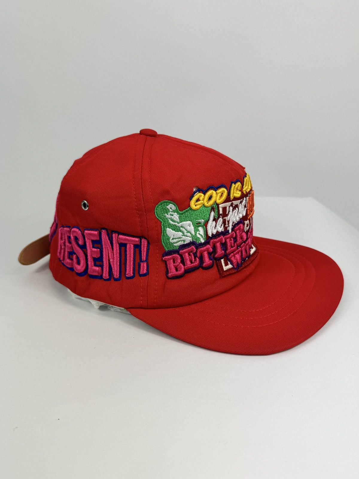 Better With Age GOD IS ALIVE EMBROIDERED TRUCKER CAP Size ONE SIZE - 4 Thumbnail