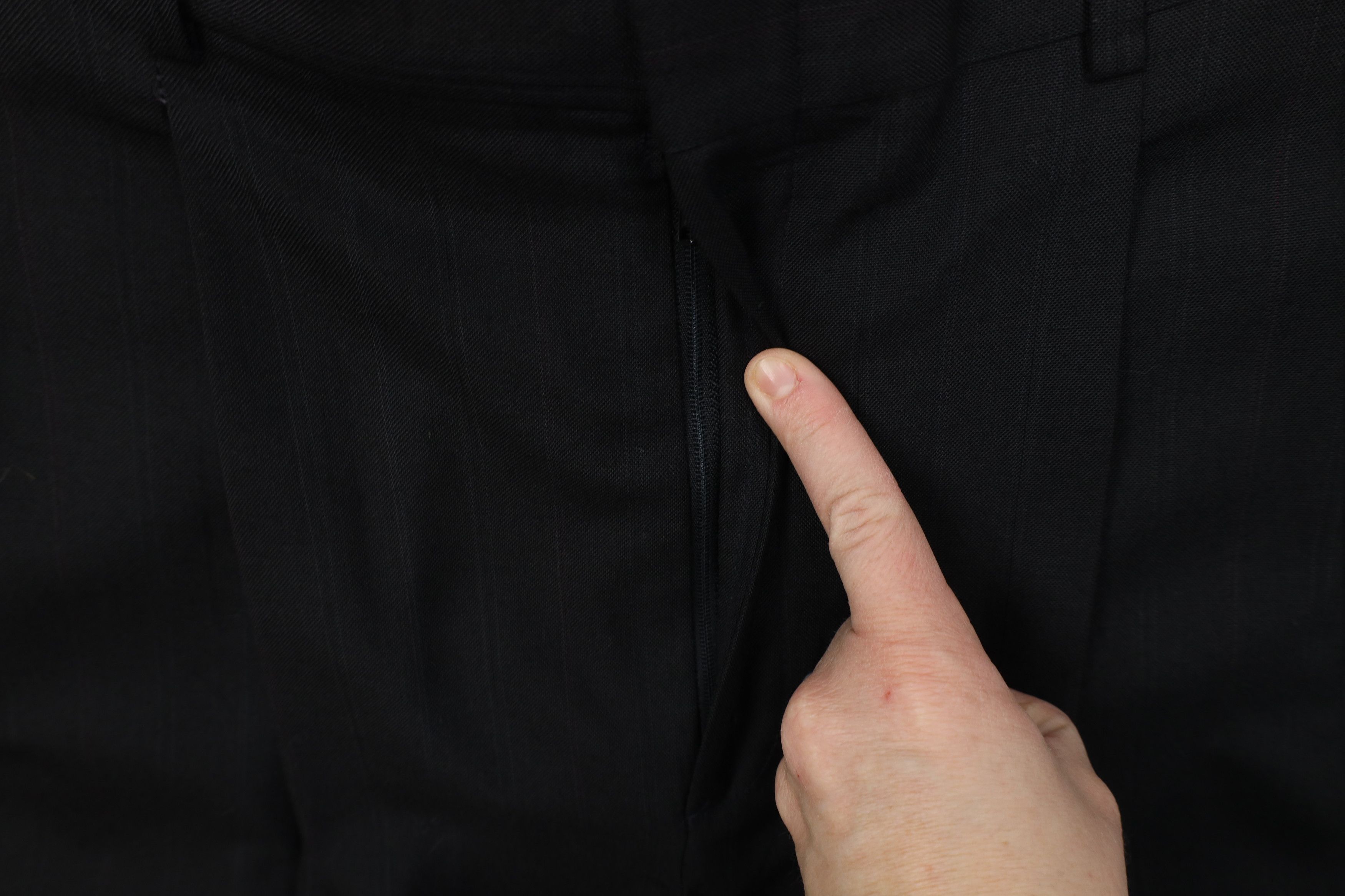 Vintage Vintage 90s Streetwear Wool Blend Striped Wide Leg Pants USA Size US 34 / EU 50 - 6 Thumbnail
