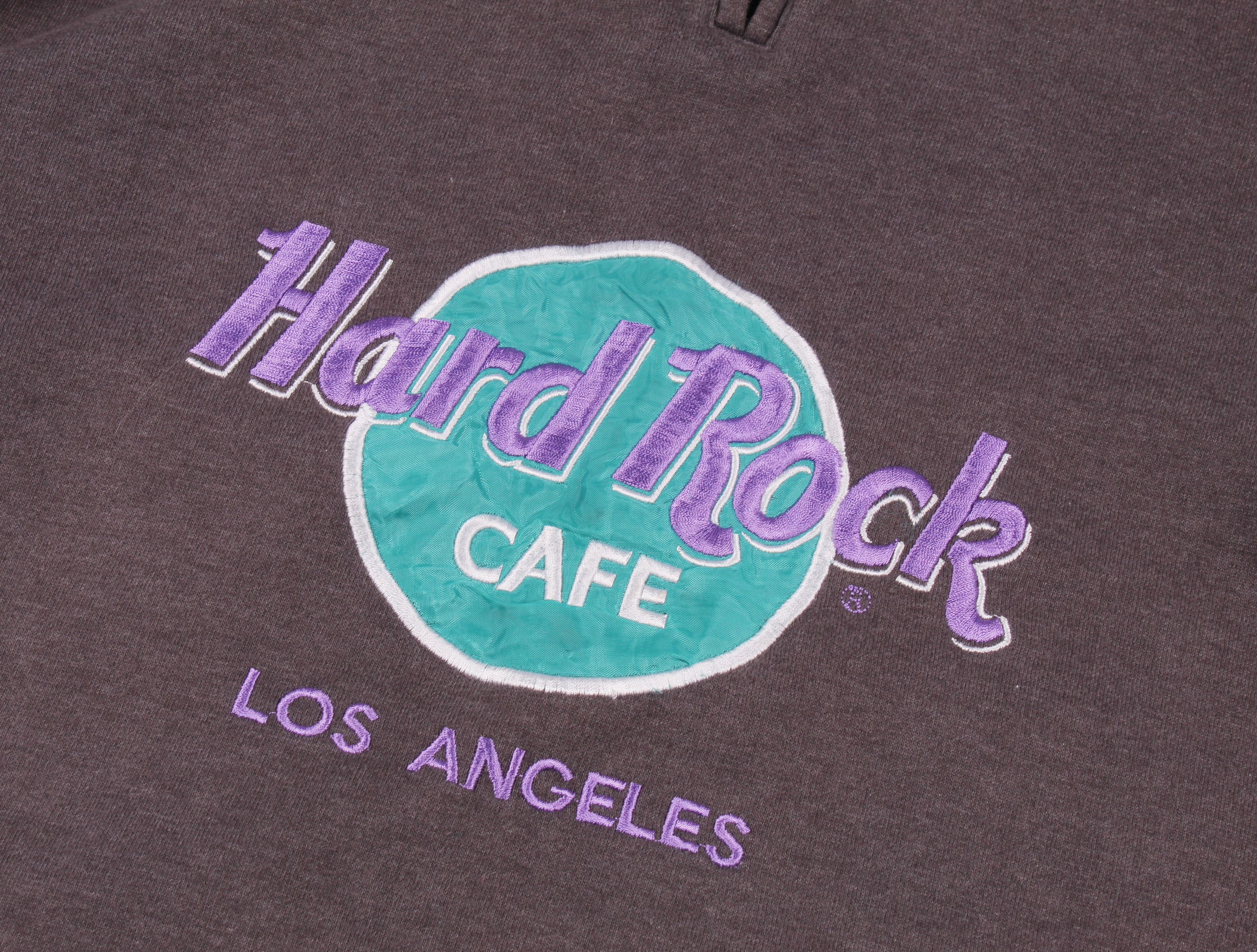 Hard Rock Cafe Vintage Hard Rock Cafe Los Angeles Faded Sweatshirt Jumper Size US L / EU 52-54 / 3 - 3 Thumbnail