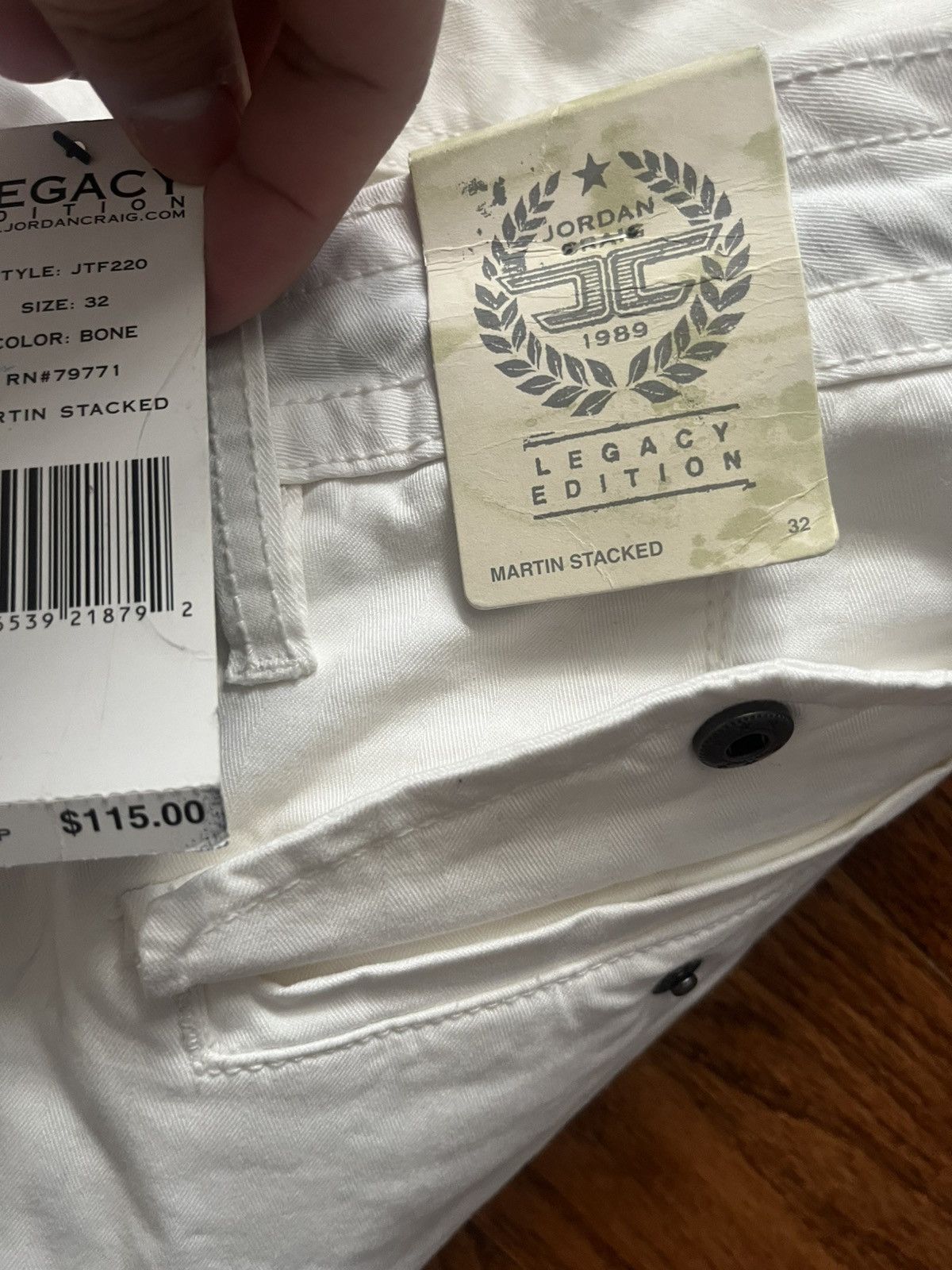 Jordan Craig White jordon craig skinny flare jeans Size US 32 / EU 48 - 4 Thumbnail